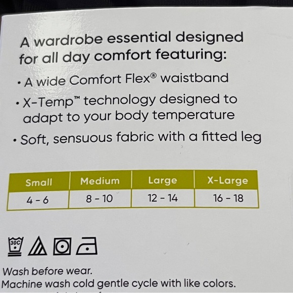 New • Hanes Leggings - Picture 2 of 7